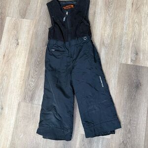Obermeyer Black Fleece Snow Bib